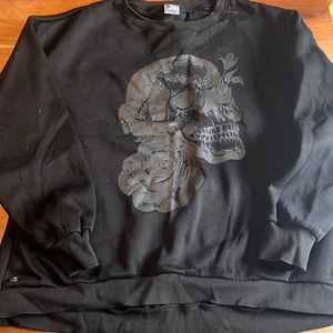 Buffbunny Skull Sweatshirt black XL
